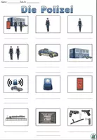 Vorschau - Spiele - Großes Wortschatzpaket "Die Polizei" Achtung, Notfall! - DaZ / DaF / Deutsch - Seite 2