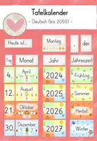 Vorschau - Anderer Materialtyp - Tafelkalender (Deutsch) - bis 2050 - Deckblatt
