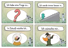 Vorschau - Fördermaterial/Inklusion - 20 Esel Reflexionskarten für die Eselklasse - Gesprächsanlass - Seite 2