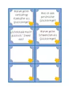 Vorschau - Aufgabenkarten - Kärtchen / Glück / Klasse 6,7 - Seite 3