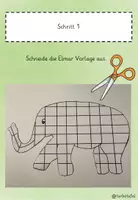 Vorschau - Stundenentwürfe - Kunstprojekt - Elmar (David McKlee) mit Anleitung - Seite 2