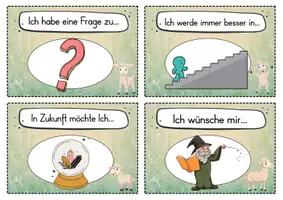 Vorschau - Fördermaterial/Inklusion - 20 Schaf Reflexionskarten für die Schafklasse - Gesprächsanlass - Seite 2