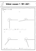 Vorschau - Arbeitsblätter - Materialpaket - Winkel - Seite 3