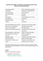 Vorschau - Arbeitsblätter - Freud Entwicklung Phasen Arbeitsblatt + Lösung - Seite 1