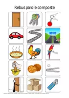 anteprima - Flashcard - Il Rebus delle parole composte - Pagina 1