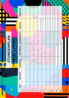 Vorschau - Anderer Materialtyp - Funky Stundenpläne – Coole Designs mit modernen Mustern für die Grundschule - Seite 3
