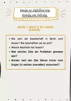 Vorschau - Arbeitsblätter - Alkohol & Drogen in den Goldenen Zwanzigern - Referat- & Plakatinfos - Seite 1