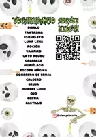 Vista previa - Juegos / Gamificación - BINGO-RULETA PARA HALLOWEEN EN CASTELLANO - página 1