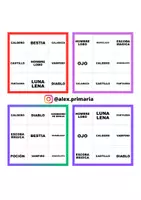 Vista previa - Juegos / Gamificación - BINGO-RULETA PARA HALLOWEEN EN CASTELLANO - página 3