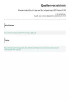 Vorschau - Klassenarbeiten - Klassenarbeit Sachtexte und Sprachgebrauch RS Klasse 9/10 - Seite 1