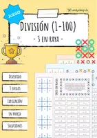 Vista previa - Hojas de trabajo - Tabla de divisiones - juego - Portada