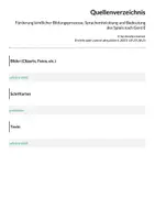 Vorschau - Text - Förderung kindlicher Bildungsprozesse, Sprachentwicklung und Bedeutung des Spiels nach Gerd E - Seite 3