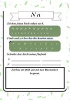 Vorschau - Arbeitsblätter - Deutsch: 1. Klasse: Schreibschrift, Buchstaben schreiben üben (PDF + Word) - Seite 2