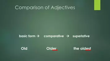 Vorschau - Stundenentwürfe - Komparativ bzw. Comparatives und Superlatives (Steigerungsformen) - Deckblatt
