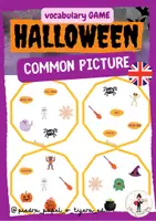 anteprima - Materiale di supporto/inclusione - trova il simbolo comune_Gioco di Halloween (inglese) - Pagina di copertina
