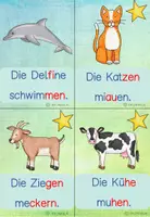 Vorschau - Arbeitsblätter - Schreibspaziergang LK 2 - Diktat ABC der Tiere 2 - Was Tiere tun können - Seite 3