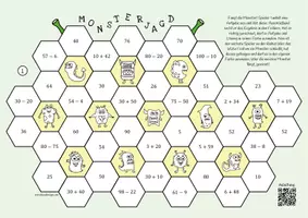 Vorschau - Arbeitsblätter - Addition & Subtraktion im ZR 100 mit & ohne ZÜ - Spielesammlung (8 Spiele + 2 AB) - Seite 2