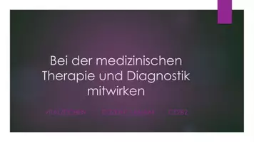 Vorschau - Stundenentwürfe - Einstieg in das Thema: Vitalzeichen - Seite 1