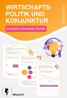 Vorschau - Stundenentwürfe - Wirtschaftslehre Jahrgangsstufe 2 - Materialpaket Berufliches Gymnasium - Seite 1