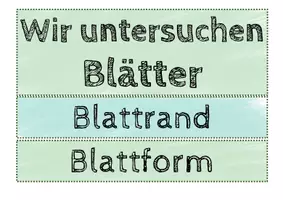 Vorschau - Poster - Blattrand und Blattform Tafel-/Legematerial HSU - Seite 1