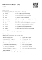 Vista previa - Hojas de trabajo - Historia de Israel hasta 1919 - página 1