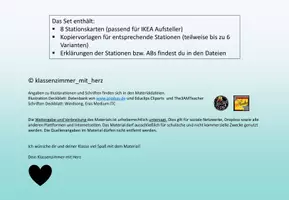 Vorschau - Spiele - Lernworttraining, Lernwortstationen, Lernwortübungen Paket - Seite 1