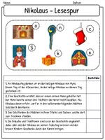 Vorschau - Arbeitsblätter - Lesespur: Nikolaus + Weihnachten, 3. bis 4. Klasse - Seite 2