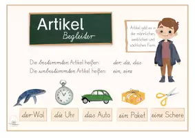 Vorschau - Präsentationen/Tafelbilder - Grundwissen Deutsch I Wortarten - Seite 2