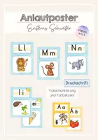 Vorschau - Poster - Anlautplakate - Druckschrift (Einsterns Schwester) - Deckblatt