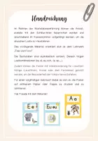 Vorschau - Poster - Anlautplakate - Druckschrift (Flex + Flora) - Seite 1