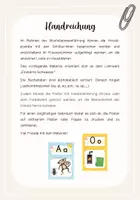 Vorschau - Poster - Anlautplakate mit Haus - Druckschrift (Einsterns Schwester) - Seite 1
