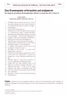 Vorschau - Arbeitsblätter - Emilia Galotti I Szenenanalyse 1,8 I Beispiellösung - Seite 1