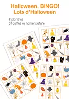 Aperçu - Feuilles d'exercices - Loto d'Halloween (Halloween Bingo!) - Page de couverture