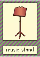 Vista previa - Tarjetas / Manipulativos - Musical instruments flash cards // tarjetas con imágenes (inglés) - página 3