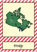 Vista previa - Tarjetas / Manipulativos - Canada flash cards / tarjetas con imágenes (inglés) - página 2