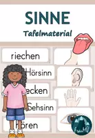 Vorschau - Anderer Materialtyp - Unsere Sinne: Tafelmaterial - Deckblatt