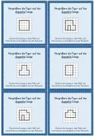 Vorschau - Stationenlernen - Verdoppeln von geometrischen Figuren - Aufgabenkarten - Seite 2