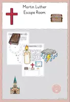 Vorschau - Arbeitsblätter - Material Paket Martin Luther - Deckblatt