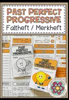 Vorschau - Merkblätter - PAST PERFECT PROGRESSIVE - Faltheft (Merkheft) - Deckblatt