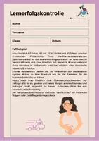 Vorschau - Test - Fallbeispiel "Aufgaben und Konzepte in der Pflege" - Deckblatt