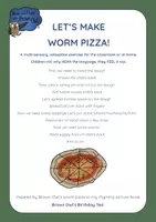Vista previa - Juegos / Gamificación - Let's make worm pizza! - Un ejercicio multisensorial de relajación - Portada