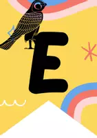 anteprima - Materiale per pittura e bricolage - Festoni "Bentornati" a tema antico Egitto - Pagina 1