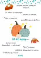 Vorschau - Poster - Dein November-Freebie für einen achtsamen Herbst.🧦🕯️💛 - Seite 1