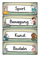 Vorschau - Poster - Tagestransparenz - Maus für die Mausklasse - Grundschule - Seite 2