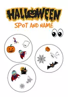 Vista previa - Juegos / Gamificación - SPOT AND NAME HALLOWEEN - Portada