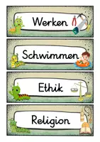 Vorschau - Poster - Tagestransparenz - Raupe für die Raupenklasse - Grundschule - Seite 3