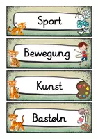 Vorschau - Poster - Tagestransparenz - Tiger für die Tigerklasse - Grundschule - Seite 2