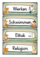 Vorschau - Poster - Tagestransparenz - Tiger für die Tigerklasse - Grundschule - Seite 3