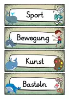 Vorschau - Poster - Tagestransparenz - Wal für die Walklasse - Grundschule - Seite 2