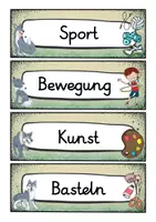 Vorschau - Poster - Tagestransparenz - Wolf für die Wolfklasse - Grundschule - Seite 2
